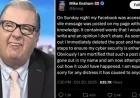 Mike Graham Claims Unfortunate Facebook Hack Sparks Unmatched Hilarious Responses