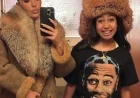 North West Transforms with Tattoos, Blue Contacts, and Piercings