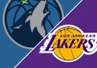 Lakers Defeat Timberwolves 128-110 in October 25 Game Recap