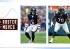 Bears Update Roster: Place Two on IR, Sign Ford, Elevate Duo