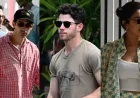 Jonas Brothers and Priyanka Chopra Gather for Miami Lunch Meeting