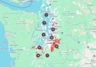 Seattle power outage map: windstorm knocks out power for more than 150,000 across Puget Sound