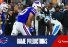 Week 8 Predictions: Buffalo Bills vs. Carolina Panthers Game