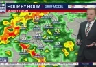 Rain Hits Metro Atlanta Sunday, Temperatures Plummet Monday