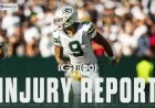 Packers’ Week 8 Injury Report: Five Questionable, Two Out vs. Steelers