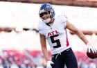 Falcons List WR Drake London as Questionable Due to Hip Injury