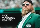 Jets Icon Nick Mangold, 41, Dies from Kidney Disease Complications