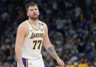 Lakers’ Doncic sidelined a week with finger sprain, leg contusion