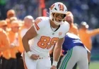 Cade Otton and Harold Fannin Jr. headline Tight End Sunday: one a proven safety valve, the other a rookie rising