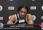 Cam Thomas drops 40 through a broken nose as Nets fall late in San Antonio
