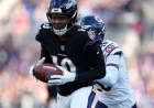 DeAndre Hopkins steadies Ravens with clutch chain-movers in Week 8 win over Bears