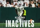 Matthew Golden, Brandon McManus Active for Packers vs. Steelers Game