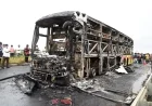 Mobile Phones Intensified Bus Fire, Leading to 20 Fatalities