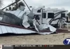Mexico Beach Battles Severe Weather Damage