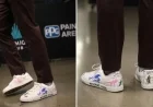 Mantha Showcases Sneakers Designed by 3-Year-Old Daughter