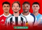Arsenal, Liverpool, Man City Clash in Carabao Cup on Sky Sports