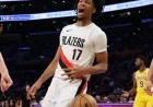 Shaedon Sharpe Sets Blazers Record in Win Over Lakers