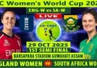 South Africa Women vs England Women live today: World Cup semi-final tilt swings early after bold toss call