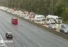 M62 Multi-Vehicle Crash Disrupts Greater Manchester Rush Hour Traffic