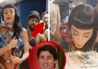 Justin Trudeau Joins Katy Perry’s Birthday Celebration Backstage in Video