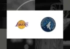 Lakers vs. Timberwolves: Watch Live on TV and Online, October 29
