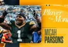 Packers’ Micah Parsons Earns NFC Defensive Player of the Month Honor