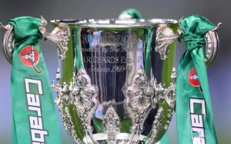 Liverpool vs Crystal Palace Carabao Cup Fixture Details Announced