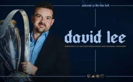 David Lee appointed as President of Soccer Operations and General Manager at Sporting KC