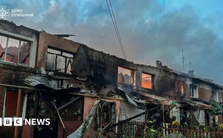 Russian Drone Strike Kills Ukrainian Family, Say Officials