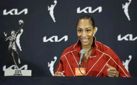 Bam Adebayo Expresses Pride in Presenting A’ja Wilson’s Fourth WNBA MVP Trophy