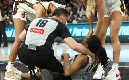 Mitchell Injured, Out for Game 5 in Fever’s Playoff Series