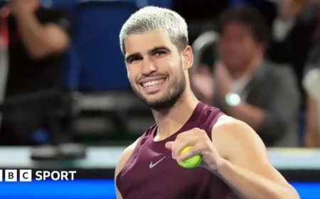Carlos Alcaraz Triumphs at Japan Open, Withdraws from Shanghai Masters