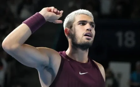 Carlos Alcaraz Exits Shanghai Masters After Japan Open Victory Over Fritz