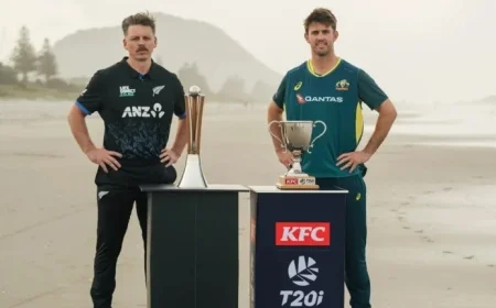 New Zealand, Australia Prioritize Squad Depth Amid Key Player Absences