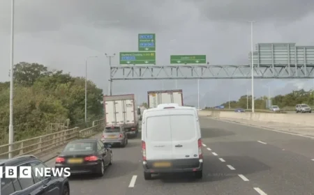 Essex Slip Road Crash Causes M25 Congestion Near QE2 Bridge