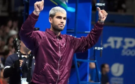 Carlos Alcaraz Withdraws from Shanghai Masters After Japan Open Victory