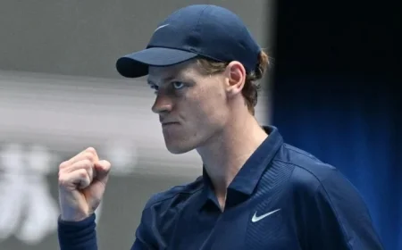 Sinner Secures 21st Career Title with 6-2 6-2 Win Over Tien