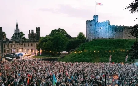 Top US Artist to Headline Massive Outdoor Concert at Cardiff Castle