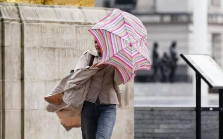 Storm Amy to Bring Strong Winds and Heavy Rain Soon