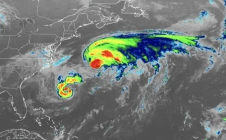 Hurricane Imelda Hits US Coast; Bermuda Braces for Dual Storms
