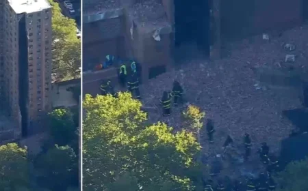 Gas Explosion Triggers Collapse at Mott Haven Bronx Apartment Building