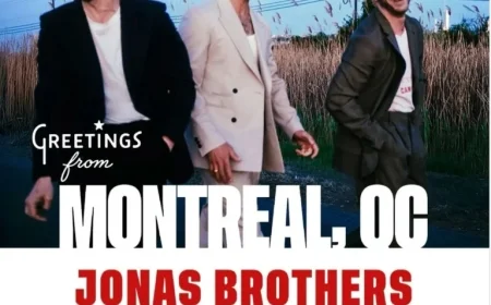 Jonas Brothers Celebrate 20th Anniversary Tour with Montreal Stop