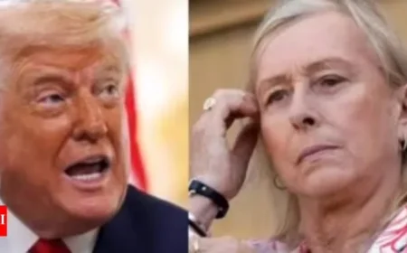 Martina Navratilova Criticizes Donald Trump for Comments on Zohran Mamdani