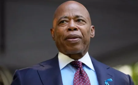 Eric Adams Withdraws from New York City Mayoral Re-election Bid