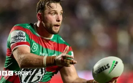 St Helens Sign South Sydney Rabbitohs Back-Rower Jacob Host