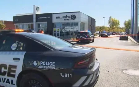 Laval Police Investigate Shooting Report at Starbucks