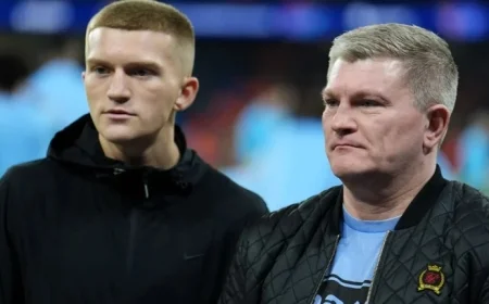Ricky Hatton’s Son Mourns Boxer’s Death: ‘It’s Devastating’