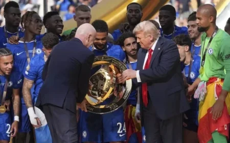 FIFA VP Challenges Trump’s Remarks on Moving World Cup from ‘Dangerous’ Cities