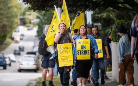 Vancouver Rally Planned by B.C. Public Workers After Contract Talks Fail