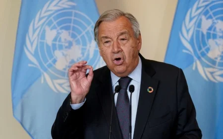 UN Chief António Guterres Warns Gaza’s Lifeline Is on the Brink as Calls Grow for Ceasefire